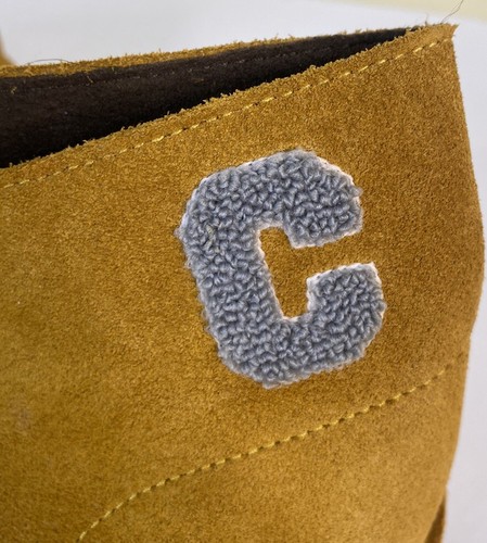Clarks Originals Desert Uomo 10M Senape Scamosciata Unica Applique C NUOVO - Foto 4 di 9