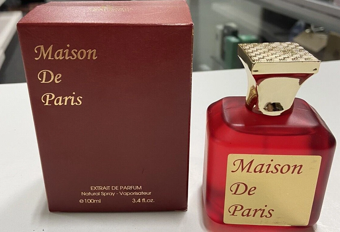 Maison De Paris For Men's and Women Perfume Cologne 3.4 FL OZ. EDP