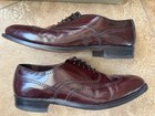 Bostonian Douglas Monarch Burgundy Wing Tip Leather Oxford Dress Shoes Men sz 9 — photo 5