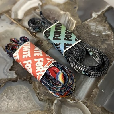 RARE Fortnite Epic Games Employee EXCLUSIVE Shoelaces DJ Yonder Graffiti Emotes