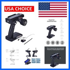 Flysky FS-GT3B 3CH GT3B RC Transmitter with FS-GR3E Receiver  2.4Ghz 3 Chann...