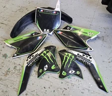 KAWASAKI 2006 KX250F PLASTIC SET AFTERMARKET UFO