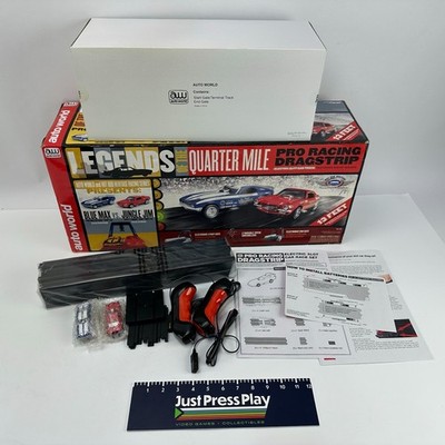 Auto World Legends of the Quarter Mile Pro Racing Slot Car Dragstrip Unused
