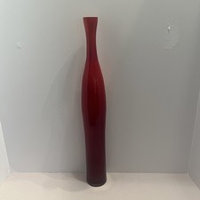 Murano Glass Vase Vintage Large 