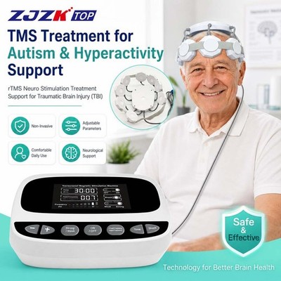 Repetitive Transcranial Magnetic Brain Machine for Migraine Depression Anxiety
