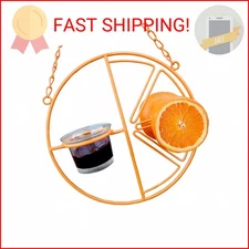 Heath Outdoor Products CF-133 Clementine Oriole Feeder , orange