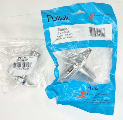 Pollak 4-Way Connector Kit 11-400EP (Combined Parts: 11-404EP and 11-402EP) *New