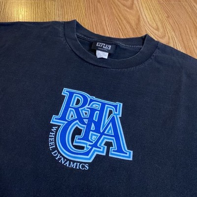 VINTAGE RICTA WHEELS SHIRT RARE NHS SKATEBOARD SHIRT 90 s Size L SHORTYS