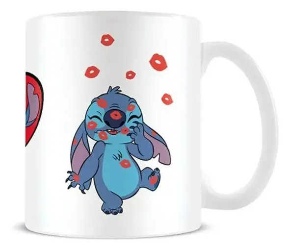 Pyramid Weiß Tasse Lilo & Stitch Love Stitch - Bild 3