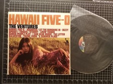 THE VENTURES Hawaii Five-O LP 1969 VG+/VG+ Instrumental VINYL Mike Melvoin