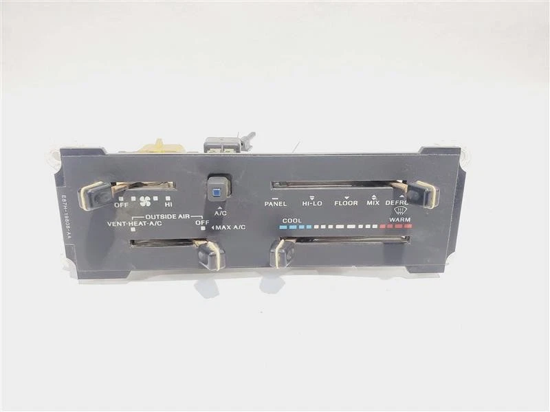 Temperature AC Control OEM 1987 1988 Ford Bronco II XL  - Image 3 of 4