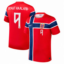 S-3XL  Norway 2026 World Cup Home Jersey Haaland #9