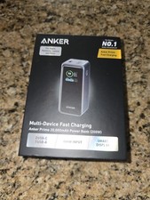 Anker Prime Power Bank 20000mAh 200W USB-C 3-Ports Charger Smart Display