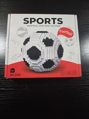 Soccer Football Mini Building Blocks 3.9'' 800 PCs  Ages 14 +
