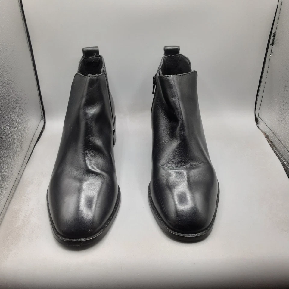 Botín Seychelles On Stage Mujer 8.5M Cuero Negro Tobillo A210 Foto 2 de 4