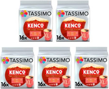 Tassimo Kenco Americano Grande XL Coffee Pods X16 (Pack of 5, Total 80 Drinks)