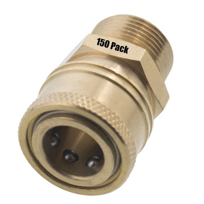 #ad 150 Erie Tools Pressure Washer M22 Male NPT to 3 8quot; Quick Connect Socket Coupler $446.99