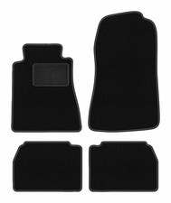 Fu&szlig;matten Automatten Velours Schwarz f&uuml;r Mercedes C 190 W201 1982-1993 4-tlg