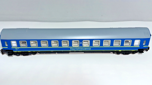 TT "Touristenexpress" Tillig 3 Wagen, (2x Schlaf- und 1x Speisewagen) beleuchtet - Bild 4 von 15