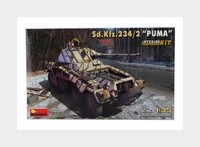 Miniart 35414 Tank - Innenkit Sd.Kfz. 234/2 Puma Tank MilitäR 1945 - 1/35