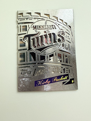 Kirby Puckett #S7 1996 Topps Laser Stadium Stars card