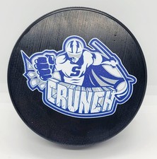 Syracuse Crunch Logo Official AHL Collectible Hockey Puck Used