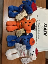 Nolan Ryan Express To Cooperstown 1999 Beanie Bears White, 1999, with Tags