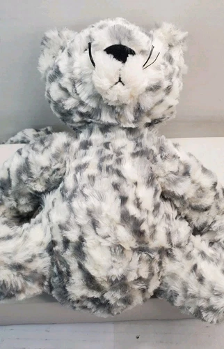 Rare Jellycat Fuddlewuddle Snow Leopard 8" - Picture 8 of 17