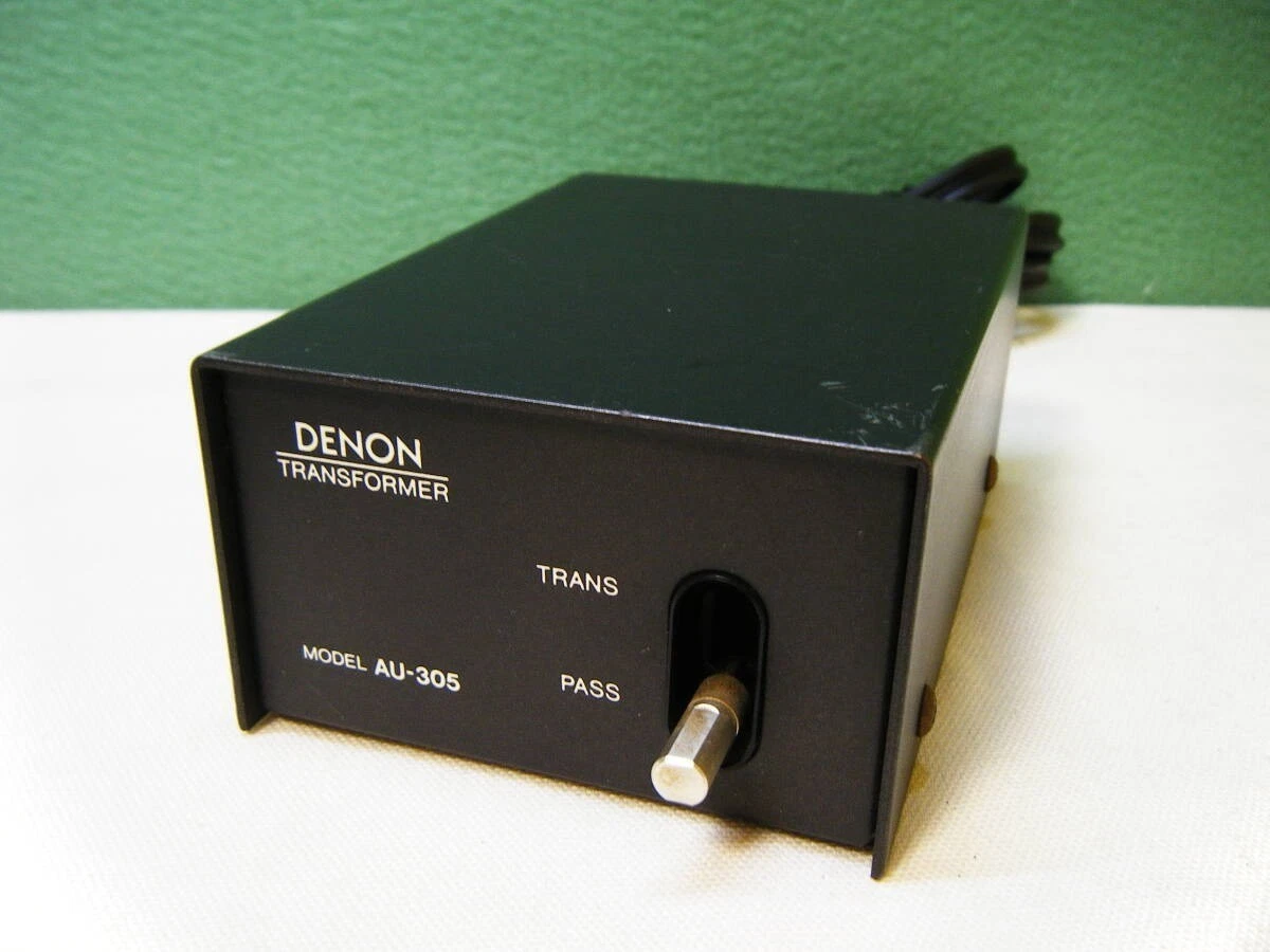 DENON AU-305 MC Step-Up Transformer Passive Type for Phono Good GP