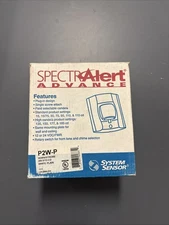 System Sensor SpectAlert Advance P2W-P Horn Strobe - White