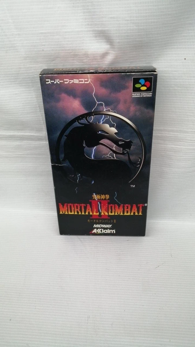 Mortal Kombat II NTSC-J (Japan) Video Games for sale - eBay