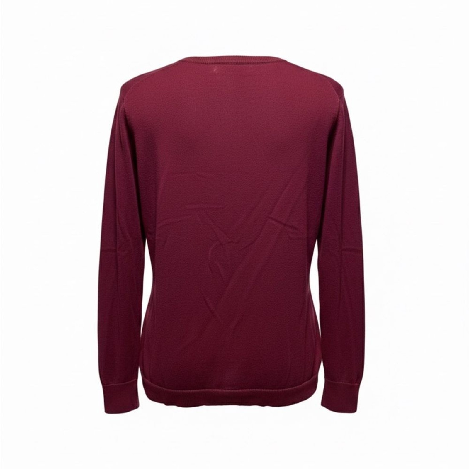 Amazon Essentials Red V-Neck Lightweight Sweater - image 2