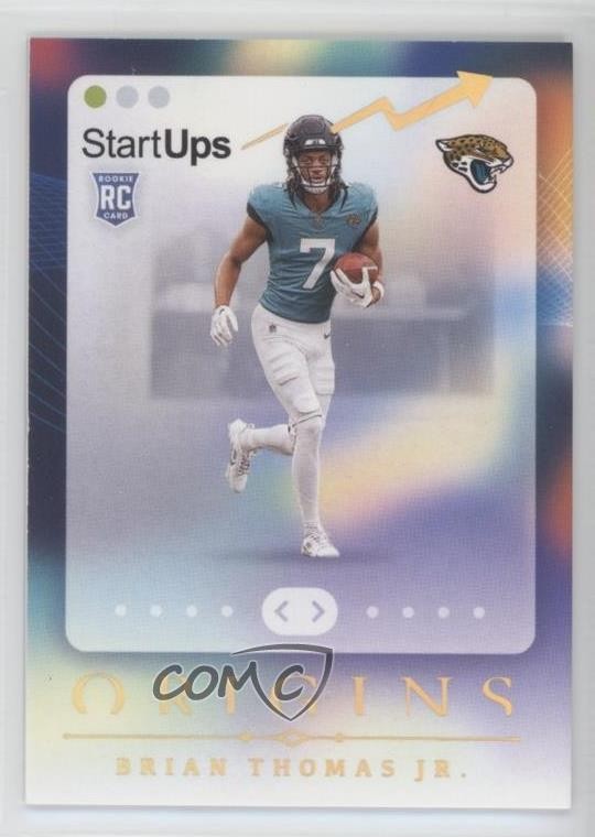 2024 Panini Origins Start-Ups Brian Thomas Jr #13 09gw