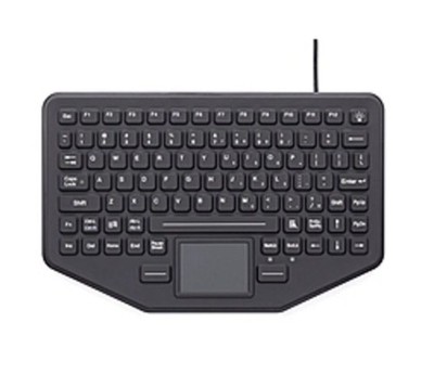 iKey SkinnyBoard Rugged Mobile Keyboard with Touchpad In-Vehicle SB-87-TP-M USB