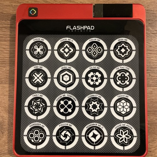 ViRZTEX Flashpad Infinite Pad di Gioco Touchscreen Portatile Rosso - Testato - Foto 2 di 3