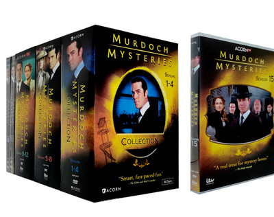 Murdoch Mysteries Series Complete Seasons 1-17 Dvd
