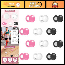 12 Pairs Magnetic Race Bib Clips - Marathon Number Holder for Runners  Cyclists