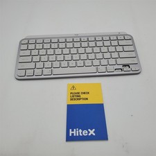 Logitech MX Keys Mini for Mac Wireless Keyboard, Pale Grey 920-010389  READ 