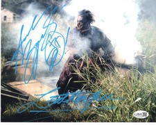 Andrew Bryniarski signed 8x10 Photo Leatherface The Texas Chainsaw Massacre JSA
