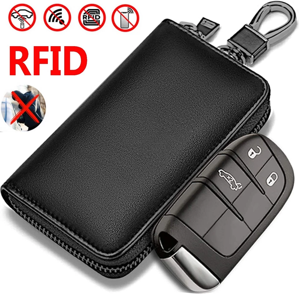 Autoschlüssel Keyless Go Schutz RFID Auto Schlüssel Blocker Etui Hülle Tasche - Bild 2 von 4