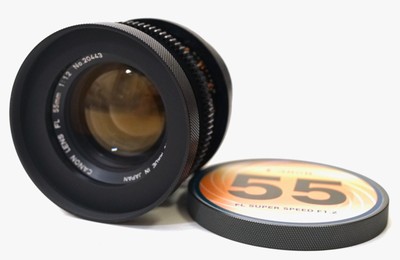 Canon FL 55mm f1.2 Arri PL Mount Vintage Cinema Simmod Prime Modded Cine Objektiv