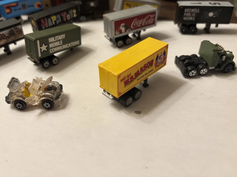 MicroMachines масштабированный на заказ W.B. Прицеп Mason (другие транспортные средства не включены) - Изображение 2 из 3