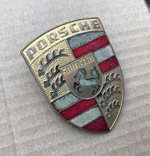 Period Porsche Bonnet Badge - Part No 90155921020  Nice Condition  (DP5)