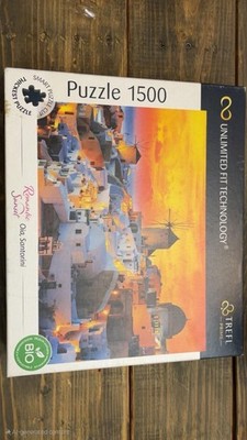 Trefl Prime 1500-piece jigsaw puzzle, Romantic Sunset: Oia, Santorini
