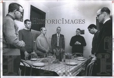 LARGE 1967 Press Photo Taize Brother Church Of The Ascension - SSA11721