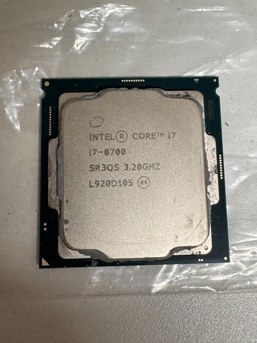 Intel Core i7-8700 Processor Model Computer Processors (CPUs) for