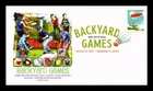 Dr Jim Stamps Backyard Games First Day Of Issue Panda Cachets Cover 2021