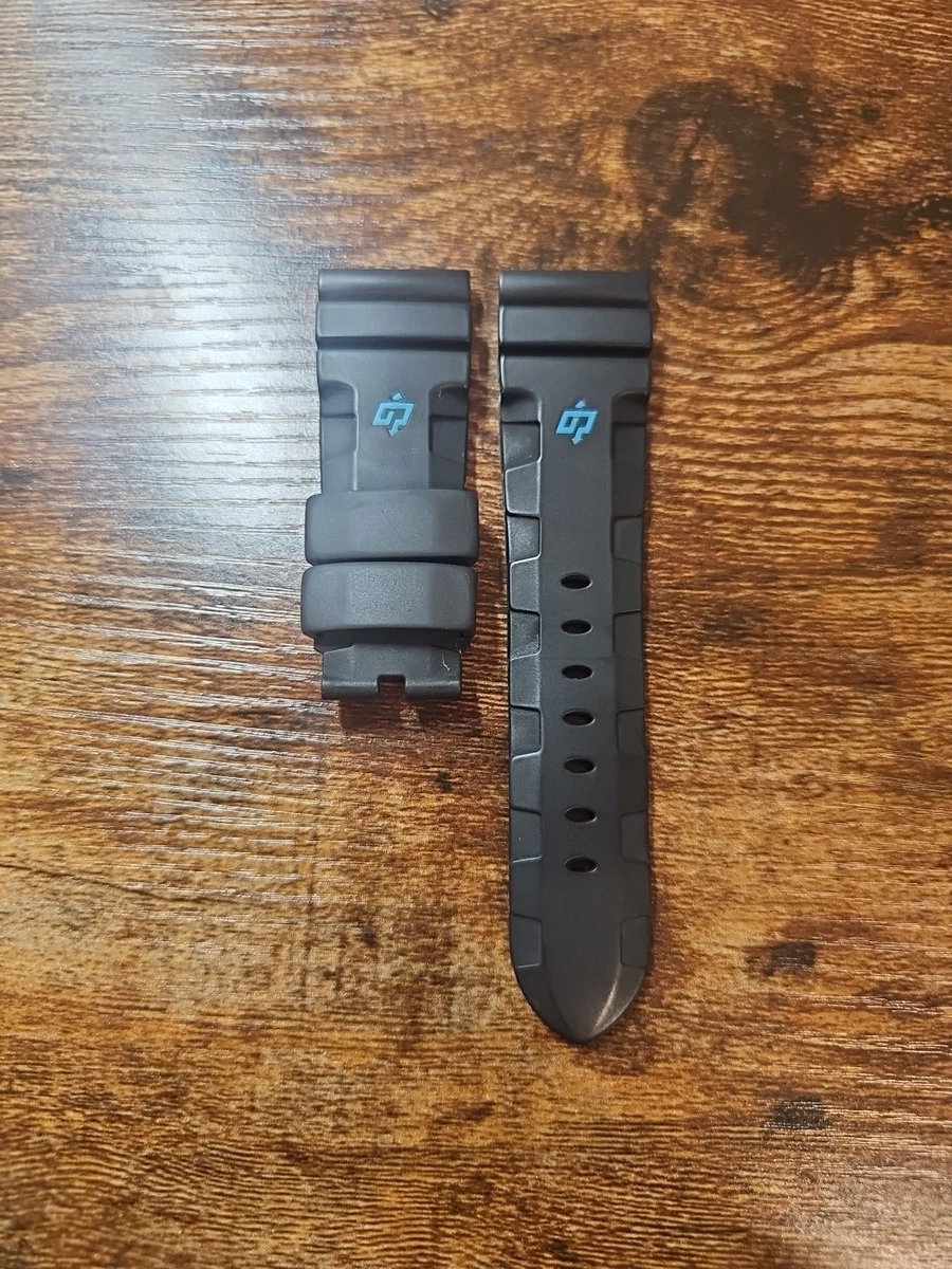 Cinturino Panerai Originale In Gomma Nera 26/22 Mm – Per Luminor Marina