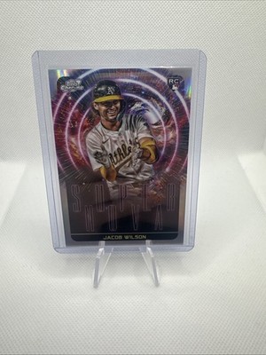 2025 Topps Chrome Cosmic Jacob Wilson Super Nova Case Hit SSP #S-18