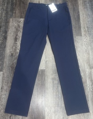 NEW Brady Brand~31x32~Pants Men's Stone Navy Structured Stretch